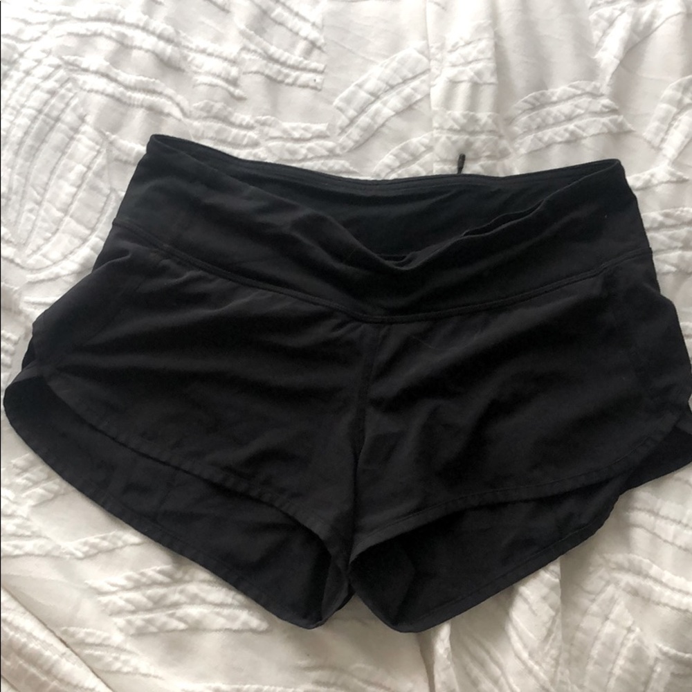 Lulu Lemon speed up shorts
